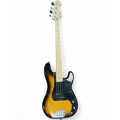 Used Squier Affinity Precision Bass 2 Color Sunburst Electric Bass Guitar