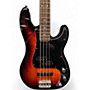 Used Squier Affinity Precision Bass 3 Color Sunburst Electric Bass Guitar 3 Color Sunburst