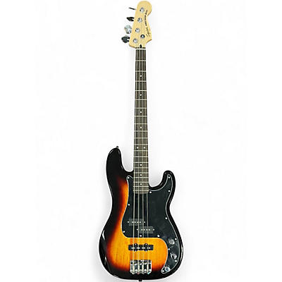 Used Squier Affinity Precision Bass 3 Color Sunburst Electric Bass Guitar
