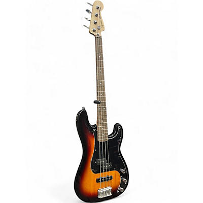 Used Squier Affinity Precision Bass 3 Tone Sunburst Electric Bass Guitar