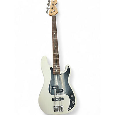 Used Squier Affinity Precision Bass Alpine White Electric Bass Guitar