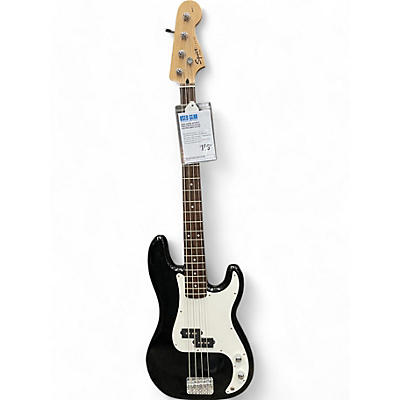 Used Squier Affinity Precision Bass Black Electric Bass Guitar