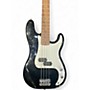 Used Squier Affinity Precision Bass Black Electric Bass Guitar Black