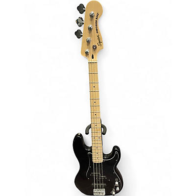 Used Squier Affinity Precision Bass Black Electric Bass Guitar