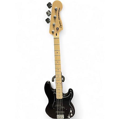 Used Squier Affinity Precision Bass Black Electric Bass Guitar Black