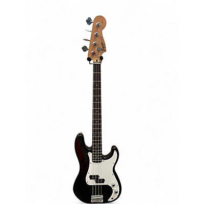 Used Squier Affinity Precision Bass Black Electric Bass Guitar