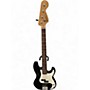 Used Squier Affinity Precision Bass Black Electric Bass Guitar Black