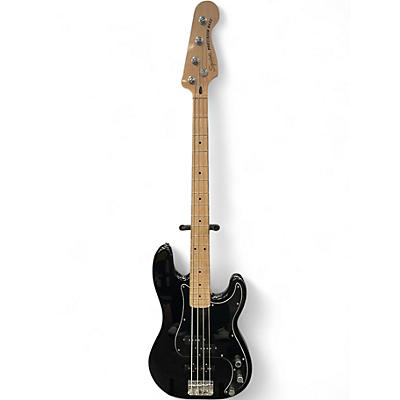 Used Squier Affinity Precision Bass Black Electric Bass Guitar