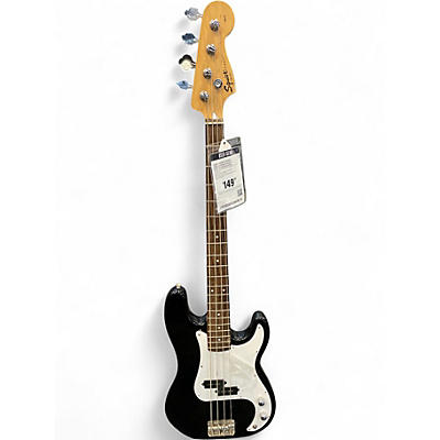 Used Squier Affinity Precision Bass Black Electric Bass Guitar