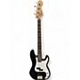 Used Squier Affinity Precision Bass Black Electric Bass Guitar Black