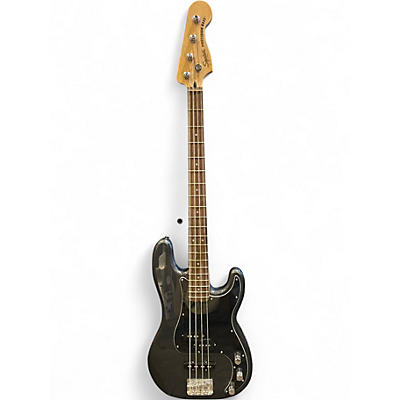 Used Squier Affinity Precision Bass Black Electric Bass Guitar