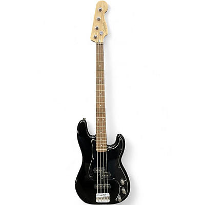 Used Squier Affinity Precision Bass Black Electric Bass Guitar