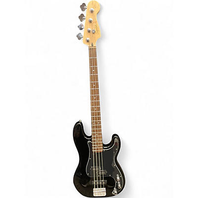 Used Squier Affinity Precision Bass Black Electric Bass Guitar