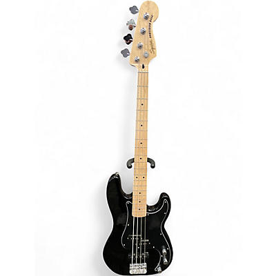 Used Squier Affinity Precision Bass Black Electric Bass Guitar
