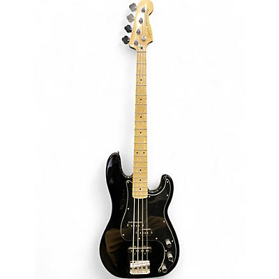 Used Squier Affinity Precision Bass Black Electric Bass Guitar
