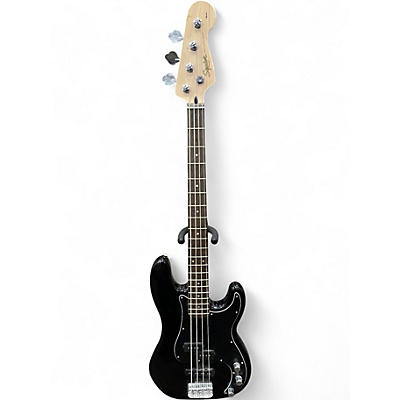 Used Squier Affinity Precision Bass Black Electric Bass Guitar