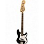 Used Squier Affinity Precision Bass Black Electric Bass Guitar Black