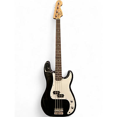 Used Squier Affinity Precision Bass Black Electric Bass Guitar
