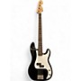 Used Squier Affinity Precision Bass Black Electric Bass Guitar Black