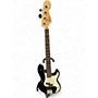 Used Squier Affinity Precision Bass Black Electric Bass Guitar Black