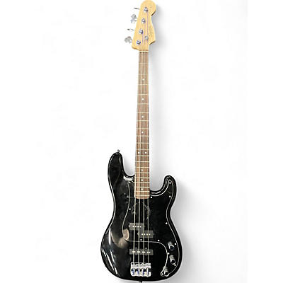 Used Squier Affinity Precision Bass Black Electric Bass Guitar