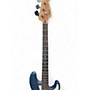 Used Squier Affinity Precision Bass Blue Electric Bass Guitar Blue