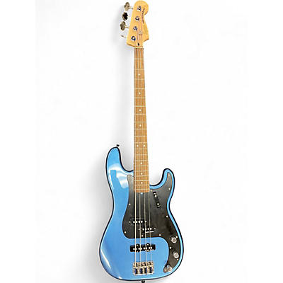 Used Squier Affinity Precision Bass Blue Electric Bass Guitar
