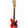 Used Squier Affinity Precision Bass Candy Apple Red Electric Bass Guitar Candy Apple Red