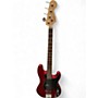 Used Squier Affinity Precision Bass Candy Apple Red Electric Bass Guitar Candy Apple Red