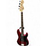 Used Squier Affinity Precision Bass Candy Apple Red Metallic Electric Bass Guitar Candy Apple Red Metallic