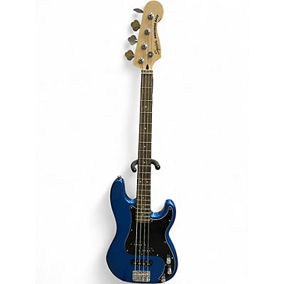 Used Squier Affinity Precision Bass Lake Placid Blue Electric Bass Guitar