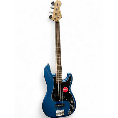 Used Squier Affinity Precision Bass Lake Placid Blue Electric Bass Guitar