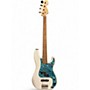 Used Squier Affinity Precision Bass Olympic White Electric Bass Guitar Olympic White