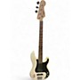 Used Squier Affinity Precision Bass Pearl White Electric Bass Guitar Pearl White