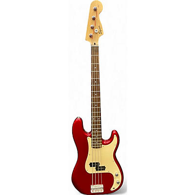 Squier Used Squier Affinity Precision Bass Red Electric Bass Guitar