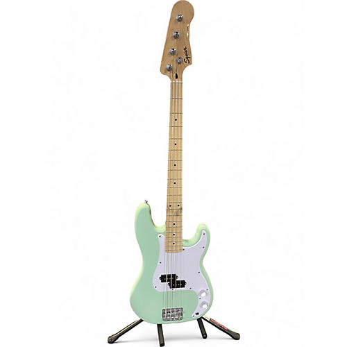 Squier Used Squier Affinity Precision Bass Surf Green Electric Bass Guitar Surf Green