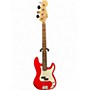 Used Squier Affinity Precision Bass Torino Red Electric Bass Guitar Torino Red