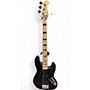 Used Squier Affinity Series Active Jazz Bass V Black Metallic Electric Bass Guitar Black Metallic