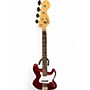 Used Squier Affinity Series J Bass Cherry Red Electric Bass Guitar Cherry Red