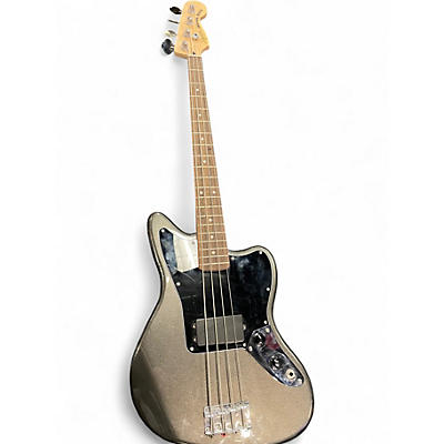 Used Squier Affinity Series Jaguar Bass Charcoal Frost Electric Bass Guitar