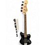 Used Squier Affinity Series Jaguar Charcoal Frost Metallic Electric Bass Guitar Charcoal Frost Metallic