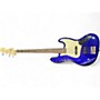 Used Squier Affinity Series Jazz Bass Blue Electric Bass Guitar Blue