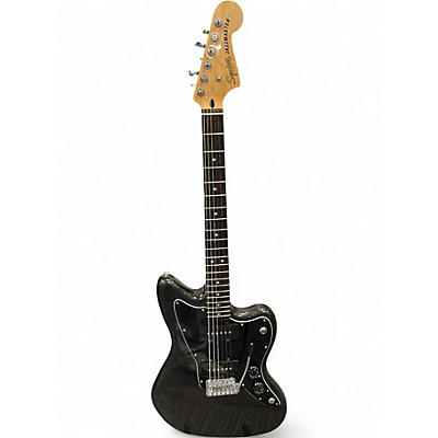 Used Squier Affinity Series Jazzmaster Metallic Black Solid Body Electric Guitar