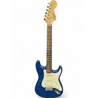 Used Squier Affinity Series Starcaster Blue Hollow Body Electric Guitar