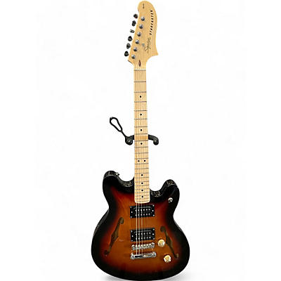 Squier Used Squier Affinity Series Starcaster Hollow 2 Color Sunburst Hollow Body Electric Guitar