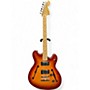 Used Squier Affinity Series Starcaster Hollow Sienna Sunburst Hollow Body Electric Guitar Sienna Sunburst