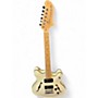 Used Squier Affinity Series Starcaster White Hollow Body Electric Guitar White