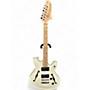 Used Squier Affinity Series Starcaster White Hollow Body Electric Guitar White