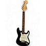 Used Squier Used Squier Affinity Series Stratocaster Black Solid Body Electric Guitar Black