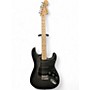 Used Squier Affinity Series Stratocaster FMT HSS Trans Black Solid Body Electric Guitar Trans Black
